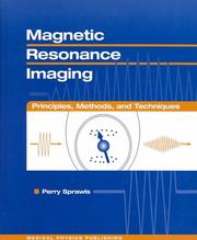 Cover of: Magnetic Resonance Imaging by Perry Sprawls