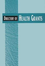 Cover of: Directory of Health Grants