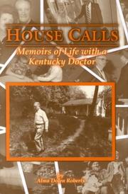 Cover of: House Calls | Alma Dolen Roberts