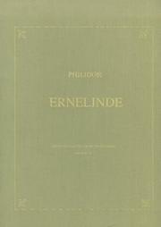 Cover of: Ernelinde by Francois-Andre Danican Philidor, Francois-Andre Danican Philidor