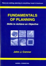Cover of: Fundamentals of Planning by John J. Connor