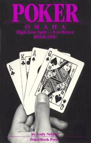 Cover of: Poker Omaha Hi-Low Split Eight or Better, Book One