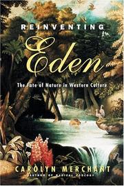 Cover of: Reinventing Eden by Carolyn Merchant