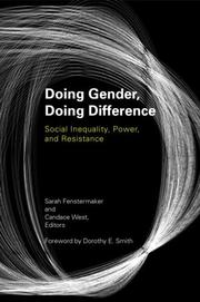 Cover of: Doing Gender, Doing Difference by Fenstermaker