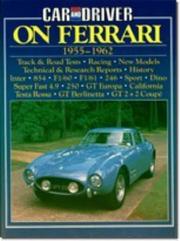 Cover of: "Car & Driver" on Ferrari, 1955-62