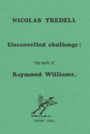 Cover of: Uncancelled Challenge by Nicolas Tredell