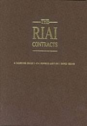 Cover of: The RIAI Contracts