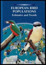 European Bird Populations (BirdLife Conservation) by Melanie Heath