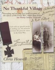 Cover of: No Thankful Village by Chris Howell