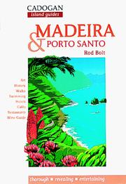Cover of: Madeira (Cadogan Island Guides)