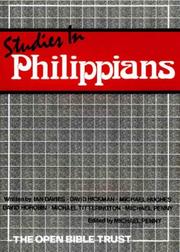 Cover of: Studies in Philippians