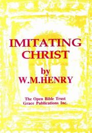 Cover of: Imitating Christ