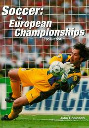 Cover of: Soccer - the European Championships 1958-96