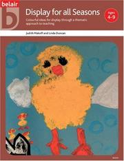 Cover of: Display for All Seasons: A Thematic Approach to Teaching With Children from Five to Nine (Belair Series)