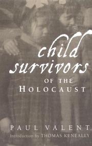 Cover of: Child Survivors of the Holocaust by Paul Valent