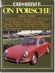 Cover of: "Car & Driver" on Porsche, 1963-70