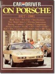Cover of: "Car & Driver" on Porsche, 1977-81