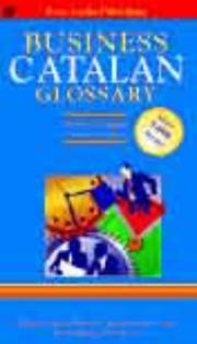 Cover of: Catalan Business Glossary (Business Glossaries)