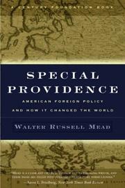 Cover of: Special providence by Walter Russell Mead