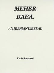 Cover of: Meher Baba, an Iranian Liberal (Intercultural Research Series of Anthropography)