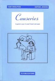Cover of: Causeries: A Guide to Your A Level French Oral Exam