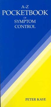 Cover of: A-Z Pocketbook of Symptom Control