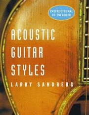 Cover of: Acoustic Guitar Styles by Larry Sandberg