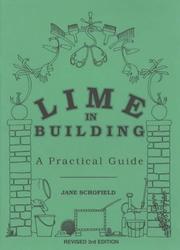 Lime in Building by Jane Schofield