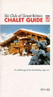 Cover of: Chalet Guide: 1997-1998