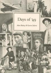 Cover of: Days Of '49