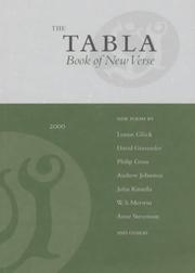 Cover of: The Tabla Book of New Verse 2000