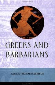 Cover of: Greeks and Barbarians by T. Harrison