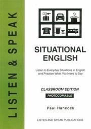 Cover of: Situational English