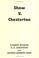Cover of: Shaw V. Chesterton