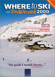 Cover of: Where to Ski and Snowboard 2000