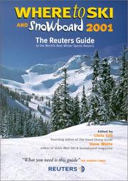 Cover of: Where to Ski and Snowboard 2001