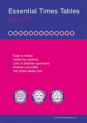 Front cover of Essential Times Tables by Unknown