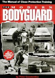 Cover of: The Modern Bodyguard  by Peter Consterdine