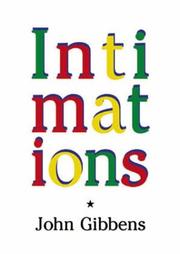 Cover of: Intimations