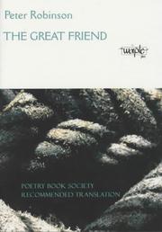 Cover of: The Great Friend by Peter Robinson