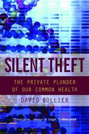 Cover of: Silent Theft by David Bollier