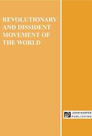 Cover of: Revolutionary and Dissident Movements of the World