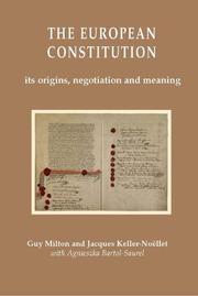 The European Constitution by Guy Milton