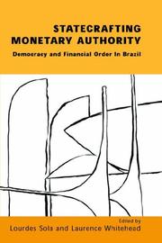 Cover of: Statecrafting Monetary Authority by 