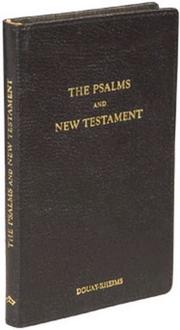 Cover of: Douay Rheims Catholic New Testament and Psalms