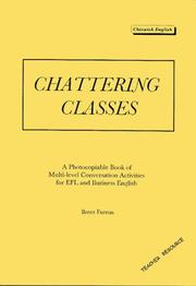 Cover of: Chattering Classes