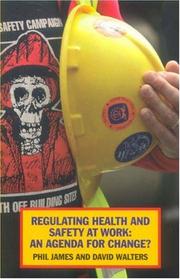 Cover of: Regulating Health and Safety at Work