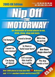 Cover of: Nip Off the Motorway...