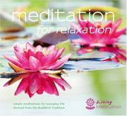 Cover of: Meditation for Relaxation
