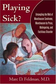 Cover of: Playing sick? by Marc D. Feldman